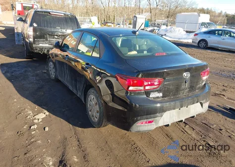 2020 Kia Rio S from USA, damaged, VIN 3KPA24AD7LE296895